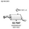 ALFA 164200900307 End Silencer